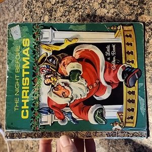Vintage The Night Before Christmas Hardcover Book